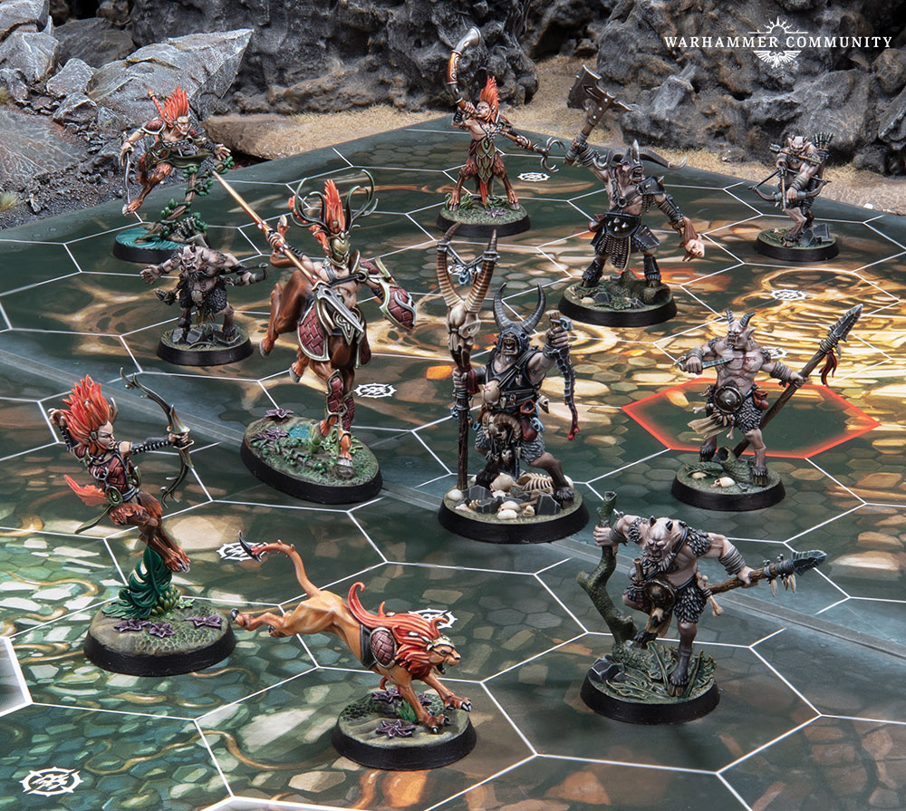 Warhammer Underworlds Beastgrave Skaeths Wild Hunt Card Sleeves 